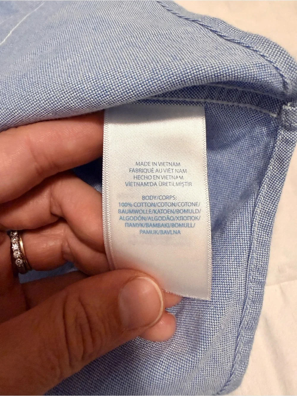 Ralph Lauren Light Blue Button-Down Oxford Shirt